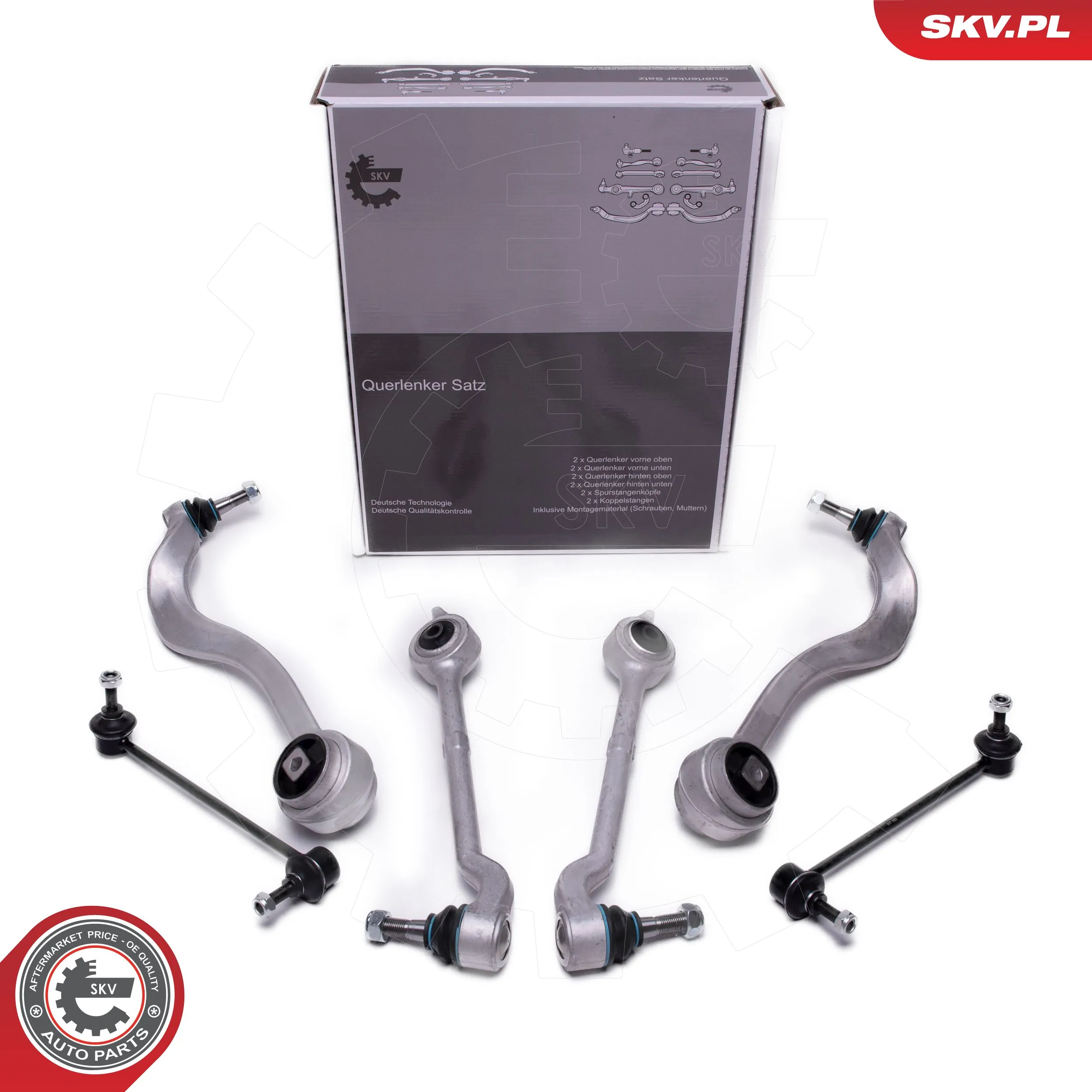 Control/Trailing Arm Kit, wheel suspension